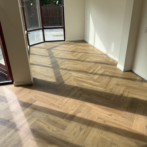 Visgraat PVC Vloer met Vloerverwarming – Project Peulenakker, Zoetermeer (135 m²) (5)